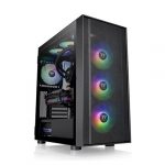 Thermaltake H570 TG ARGB (E-ATX) Mid Tower Cabinet (Black) CA-1T9-00M1WN-01