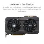 ASUS TUF Gaming Radeon RX 6500 XT OC Edition 4GB GDDR6 Graphic Card TUF-RX6500XT-O4G-Gaming