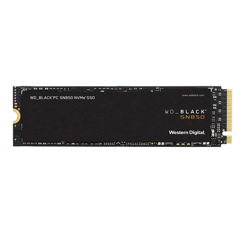 WD Black SN850 2TB Gen4 3D NAND NVMe Internal SSD WDS200T1X0E