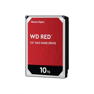 WD Red 10TB NAS Hard Disk Drive 5400 RPM Class SATA 6Gb/s 256MB Cache 3.5 Inch WD100EFAX