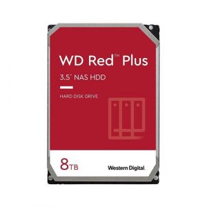 WD Red Plus 8TB NAS 3.5 Inch 5640 RPM Hard Disk Drive WD80EFZZ