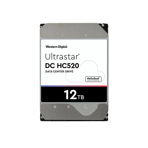 WD Ultrastar DC HC520 12TB SATA 6Gb/s Enterprise Hard Drive HUH721212ALE604