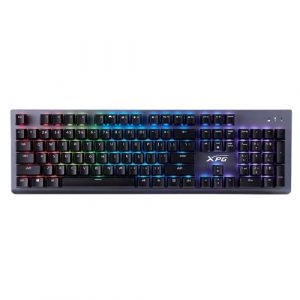 XPG MAGE Wired USB-C Black w/ RGB PRIME Compatible Gaming Keyboard MAGE104RD-BKCWW