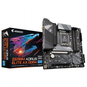 Gigabyte Z690M Aorus Elite AX DDR4 Intel Z690 Chipset Motherboard