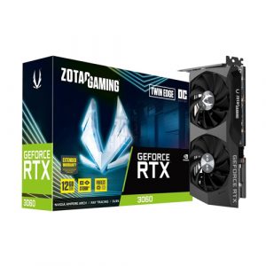 ZOTAC GAMING GeForce RTX 3060 Twin Edge OC 12GB LHR GDDR6 Graphic Card ZT-A30600H-10M