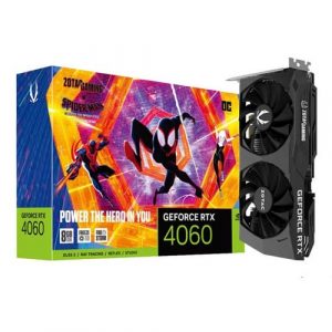 ZOTAC GAMING GeForce RTX 4060 8GB OC Spider-Man Graphic Card ZT-D40600P-10SMP