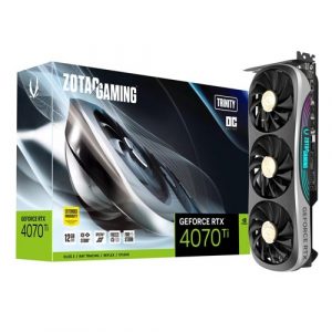 ZOTAC GAMING GeForce RTX 4070 Ti Trinity OC 12GB GDDR6X Graphic Card ZT-D40710J-10P