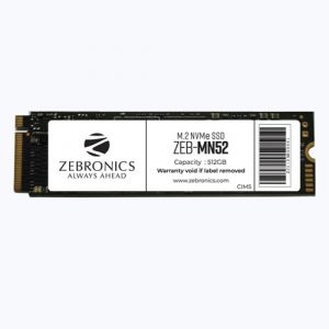 Zebronics 512GB Gen 3 M.2 NVMe SSD ZEB-MN52
