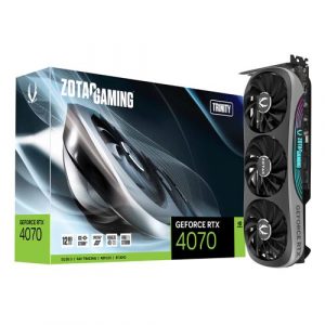 Zotac Gaming GeForce RTX 4070 TRINITY 12GB GDDR6X Graphic Card ZT-D40700D-10P