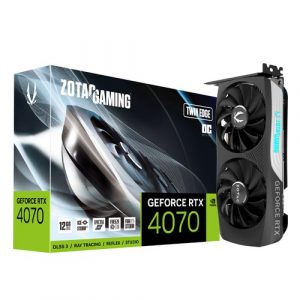 Zotac Gaming GeForce RTX 4070 TWIN EDGE OC 12GB GDDR6X Graphic Card ZT-D40700H-10M