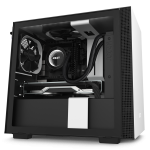 NZXT H Series H210i Matte White Tempered Glass Mini-ITX Tower Case CA-H210i-W1