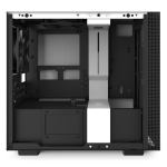 NZXT H Series H210 Matte White/Black Tempered Glass Mini-ITX Tower Case CA-H210B-W1