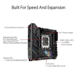 ASUS ROG STRIX B760-I GAMING WIFI Intel B760 LGA 1700 Mini-ITX Motherboard