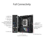 ASUS ROG STRIX B760-I GAMING WIFI Intel B760 LGA 1700 Mini-ITX Motherboard