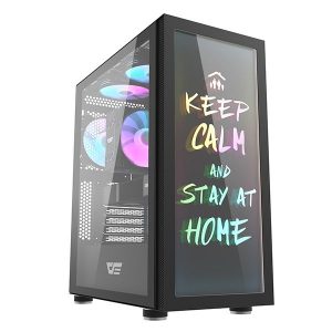 Ant Esports DK210 Graffiti Mid Tower PC Cabinet (Case)