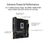 ASUS TUF GAMING B760M-PLUS D4 Intel B760 LGA 1700 mITX Motherboard
