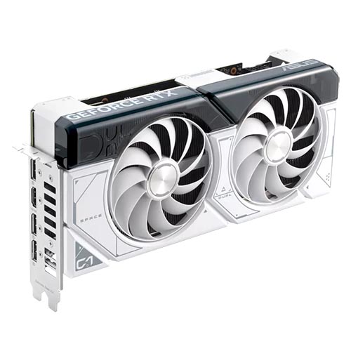 ASUS Dual GeForce RTX 4070 SUPER White OC Edition 12GB GDDR6X Graphic Card  DUAL-RTX4070S-O12GW