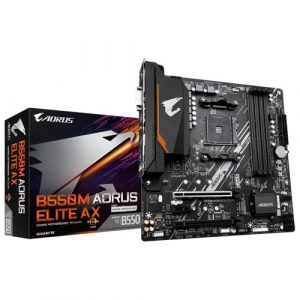 Gigabyte B550M AORUS ELITE AX AM4 Micro ATX Motherboard