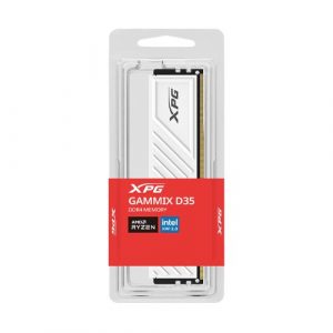 ADATA XPG D35 Gammix 16GB 3200MHz DDR4 White Memory AX4U320016G16A-SWHD35