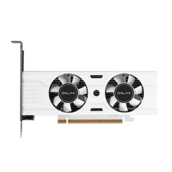 Galax RTX 3050 LP White 1 Click OC 6GB Gaming Graphics Card 35NRLDMH9ULP