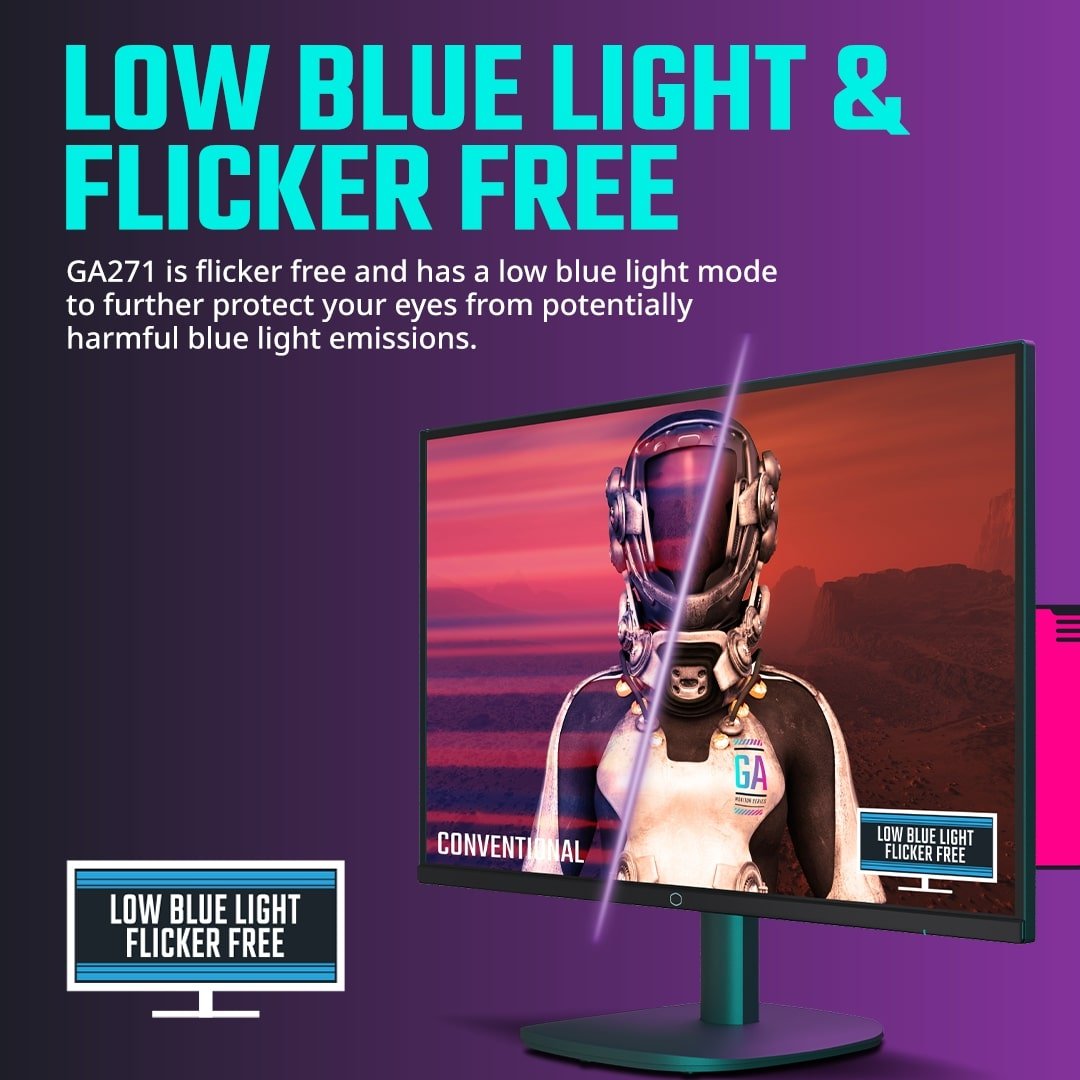 Cooler Master Gaming GA241 23.8″ Full HD 100Hz Monitor CMI-GA241-IN