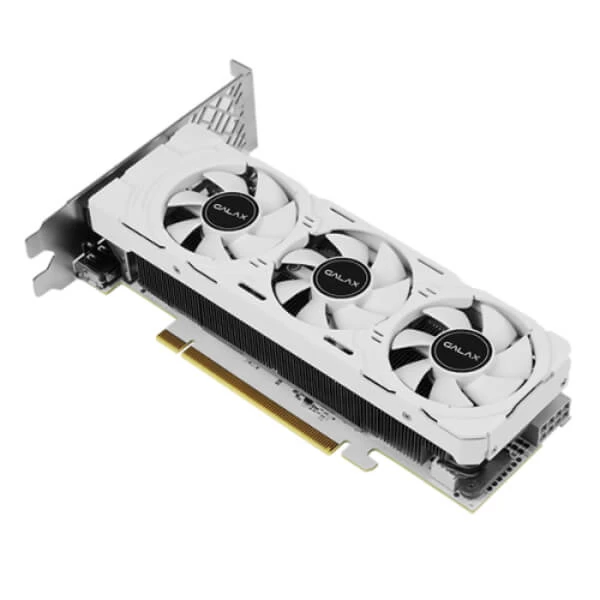 Galax RTX 4060 LP White 8GB Gaming Graphics Card 46NSL8MN9HLP