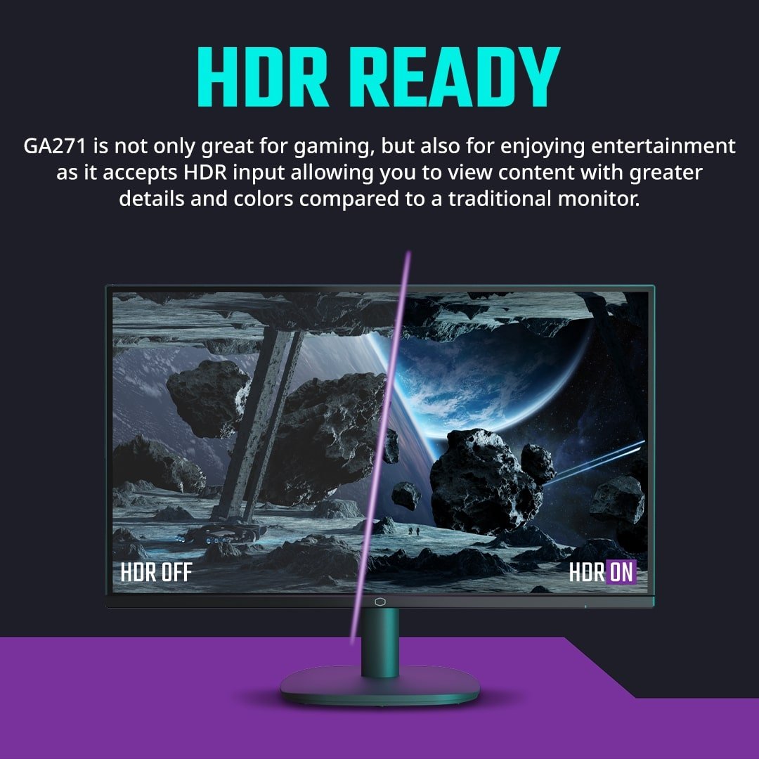 Cooler Master 27″ WQHD 100Hz Gaming Monitor CMI-GA271-IN