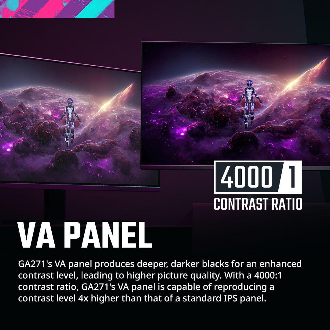 Cooler Master Gaming GA241 23.8″ Full HD 100Hz Monitor CMI-GA241-IN