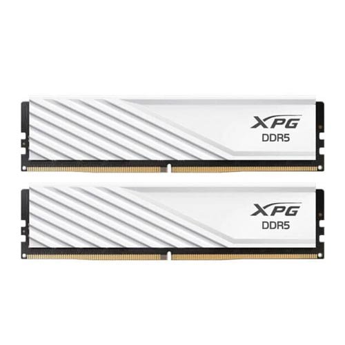 ADATA XPG Lancer Blade 64GB (32X2) 6000MHz DDR5 White Memory AX5U6000C3032G-DTLABWH