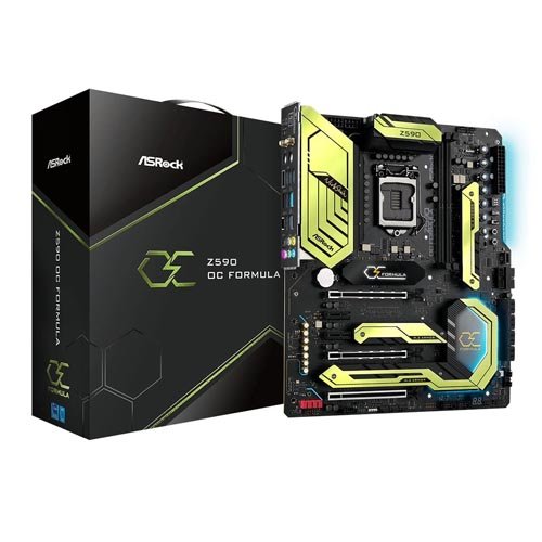 ASRock Z590 OC FORMULA LGA 1200 Intel Z590 SATA 6Gb/s Extended ATX Intel Motherboard