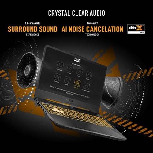 ASUS 17.3 Inch i5-11260H RTX2050 8GB RAM 512GB SSD Gaming Laptop FX706HF-HX044WS