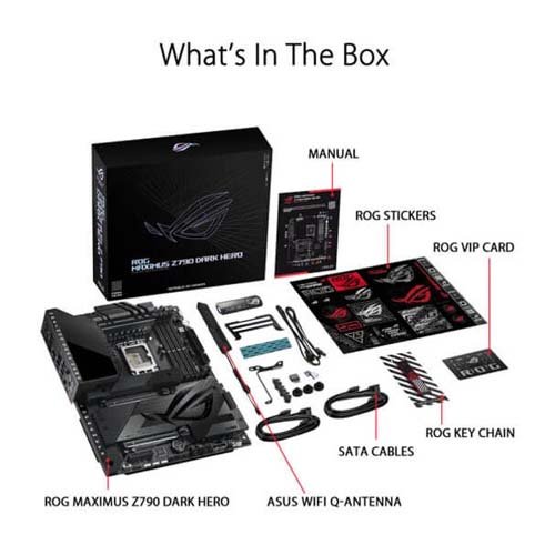 ASUS ROG MAXIMUS Z790 DARK HERO LGA 1700 ATX Z790 Motherboard