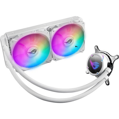 ASUS ROG Strix LC 240 RGB Liquid CPU Cooler (White Edition)