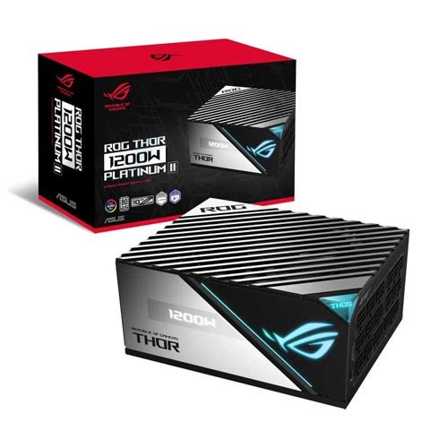 ASUS ROG THOR 1200P2 1200W Gaming 80 Plus Platinum Power Supply (ROG-THOR-1200P2-GAMING)