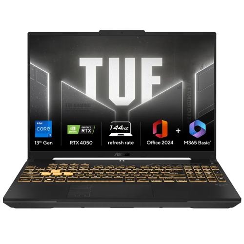 ASUS TUF F16 16 Inch Intel Core5 RTX4050 4GB 16GB DDR5 RAM 512GB SSD Gaming Laptop FX677VU-RL055WS