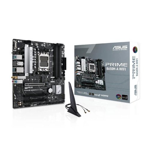 ASUS Prime B650M-A WIFI II AMD Ryzen B650 Gaming Motherboard
