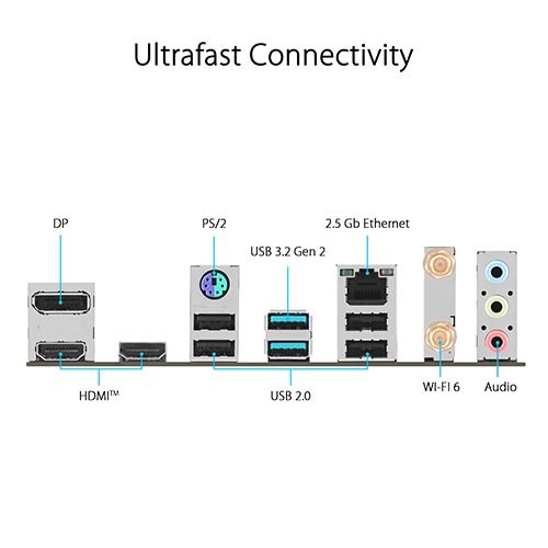 ASUS PRIME B760M-A WIFI D4 Intel B760 LGA 1700 mATX B760 Motherboard