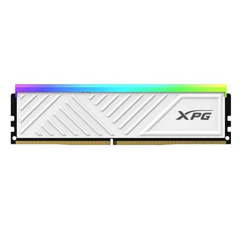 Adata XPG Spectrix D35G RGB DDR4 8GB (8GBx1) 3200MHz Desktop Memory (White) AX4U32008G16A-SWHD35G