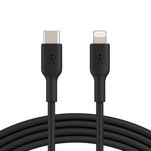 Belkin Boost Charge Lightning to USB Type-C Cable (3.3′, Black) CAA003BT1MBK