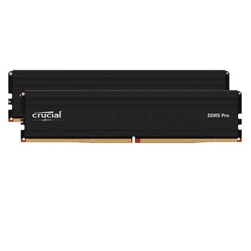 Crucial Pro 32GB (16GBx2) 5600 MHz DDR5 Desktop Memory CP2K16G56C46U5
