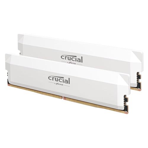 Crucial Pro 32GB (16GBx2) 5600 MHz DDR5 Desktop Memory CP2K16G60C36U5W