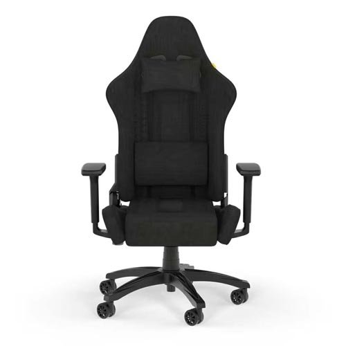 Corsair TC100 Fabric Relaxed Gaming Chair – Black/Black CF-9010051-WW