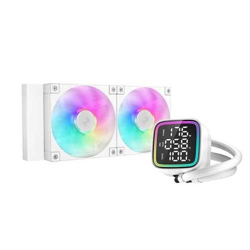 Deepcool LD240 WH ARGB 240mm CPU Liquid Cooler White R-LD240-WHDMMN-G-1