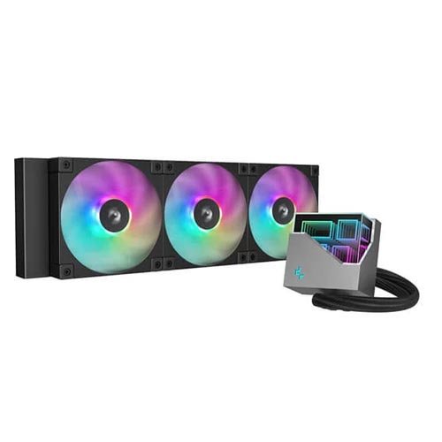 Deepcool LT360 ARGB CPU Liquid Cooler (Black) R-LT360-BKAMNC-G-1
