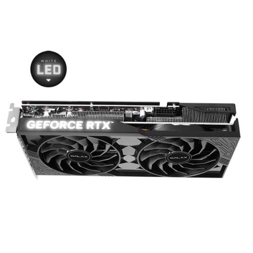 GALAX GeForce RTX 4070 SUPER 1-Click OC 2X 12GB GDDR6X Graphic Card 47SOM7MD9PSU