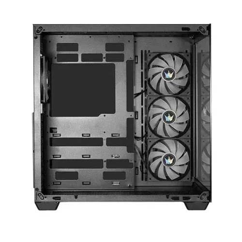 GALAX HOF Allsynq ARGB ATX Mid Tower Case with 7 preinstall ARGB Fans
