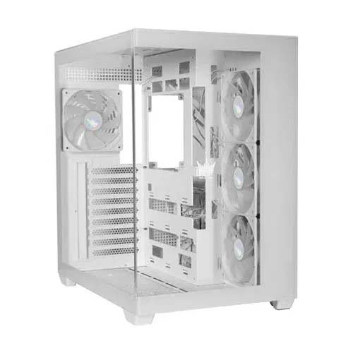 GALAX HOF Allsynq ARGB White ATX Mid Tower Case with 7 preinstall ARGB Fans 3 GALAX HOF Allsynq ARGB White ATX Mid Tower Case with 7 preinstall ARGB Fans