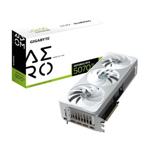 Gigabyte GeForce RTX 5070 Ti Aero OC 16GB GDDR7 Graphic Card GV-N507TAERO OC-16GD