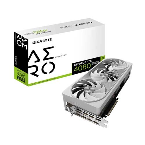 Gigabyte RTX 4080 Super Aero OC 16GB Graphics Card GV-N408SAERO OC-16GD