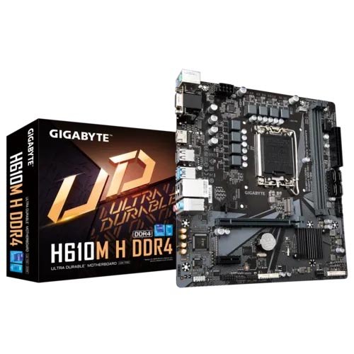 Gigabyte H610M H V2 DDR4 13th-12th Gen Motherboard